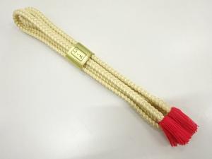 未使用品　正絹　撚り房　手組帯締め